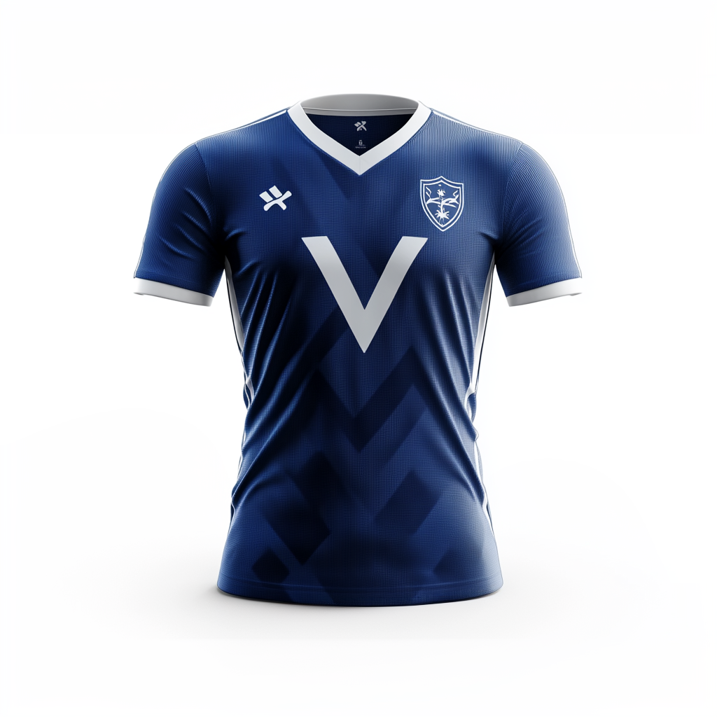 Soccer Jersey - Navy Blue