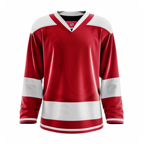 Hockey Jersey: Red & White 🇨🇦